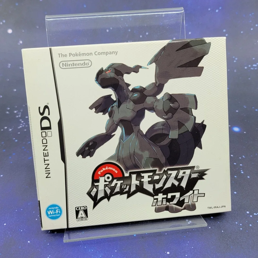 Pokemon White Japanese Version Nintendo DS Japan Import Video Game w/ Outer Box